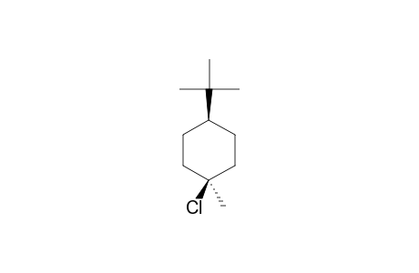 1-CHLORO-1-METHYL-4-TERT.-BUTYLCYCLOHEXANE;ISOMER-#1