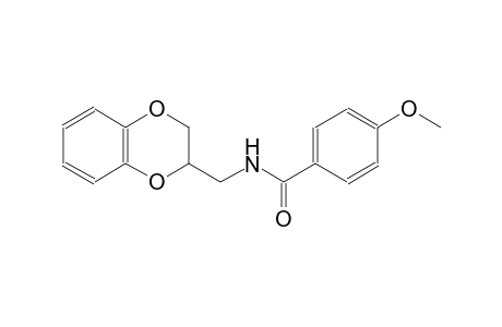 N-(2,3-dihydro-1,4-benzodioxin-2-ylmethyl)-4-methoxybenzamide