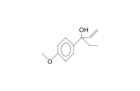 4-Methoxy-A-ethyl-A-vinyl-benzenemethanol