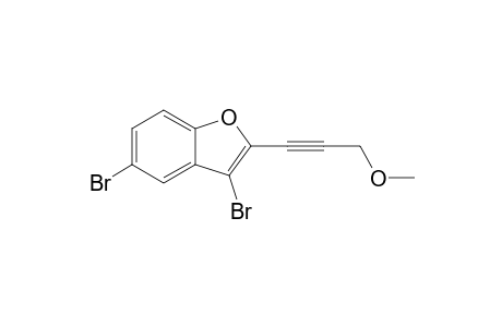 3,5-dibromo-2-(3-methoxyprop-1-ynyl)-1-benzofuran