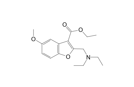 Ethyl 2-[(diethylamino)methyl]-5-methoxy-1-benzofuran-3-carboxylate