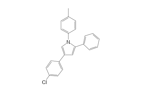 4-(4-Chlorophenyl)-2-phenyl-1-(p-tolyl)-1H-pyrrole