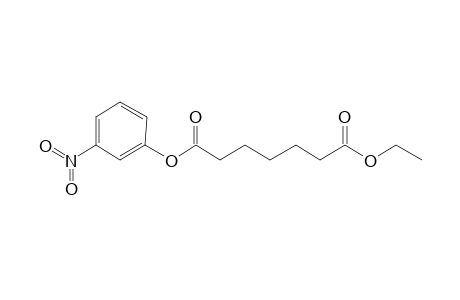 Pimelic acid, ethyl 3-nitrophenyl ester