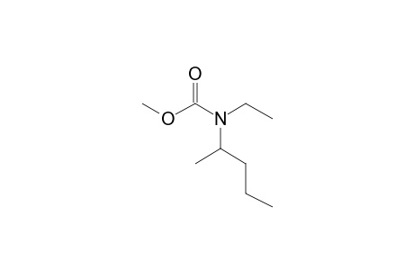 Carbonic acid, monoamide, N-(2-pentyl)-N-ethyl-, methyl ester