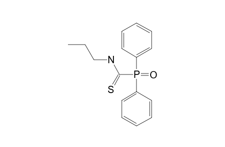 1-(diphenylphosphinyl)-N-propylthioformamide
