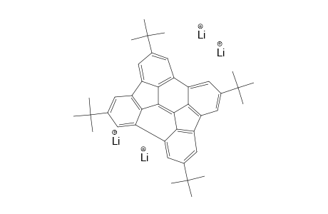 2,5,8,11-TETRA-TERT.-BUTYL-DIINDENO-[1,2,3,4-DEFG;1',2',3',4'-MNOP]-CHRYSENE;TETRAANION