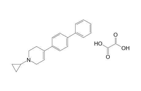 1-Cyclopropyl-4-(4-phenylphenyl)-1,2,3,6-tetrahydropyridine Oxalate salt