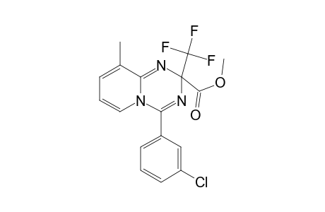 4-(3-Chloro-phenyl)-9-methyl-2-trifluoromethyl-2H-pyrido[1,2-a][1,3,5]triazine-2-carboxylic acid methyl ester