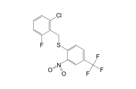 2-CHLORO-6-FLUOROBENZYL 2-NITRO-alpha,alpha,alpha-TRIFLUORO-p-TOLYL SULFIDE