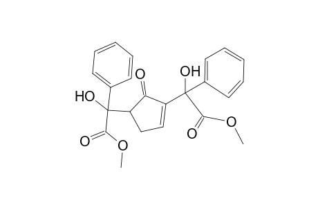 Hydroxy-[4-(hydroxymethoxycarbonylphenylmethyl)-5-oxocyclopent-1-enyl)phenylacetic acid methyl ester