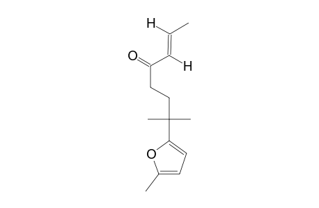 (E)-7-(2-(5-METHYLFURYL))-7-METHYL-2-OCTEN-4-ONE