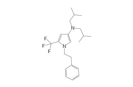 N,N-Diisobutyl-1-phenethyl-5-(trifluoromethyl)-1H-pyrrol-3-amine