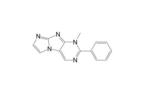 1-Methyl-2-phenylimidazo[1,2-f]purine