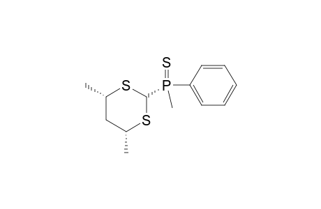 r-2-[Methylphenyl(thiophosphinoyl)]-t-4,t-6-dimethyl-1,3-dithiane