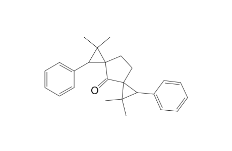 1,1,6,6-tetramethyl-2,7-diphenyldispiro[2.1.2.2]nonan-4-one