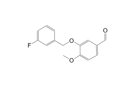 3-[(3-fluorobenzyl)oxy]-4-methoxybenzaldehyde