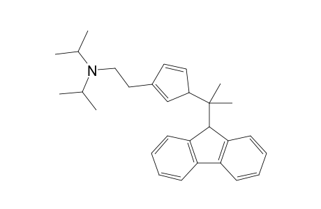 2-[3-(2-(N,N-Diisopropylamino)ethyl)cyclopentadienyl]-2-fluoren-9-ylpropane