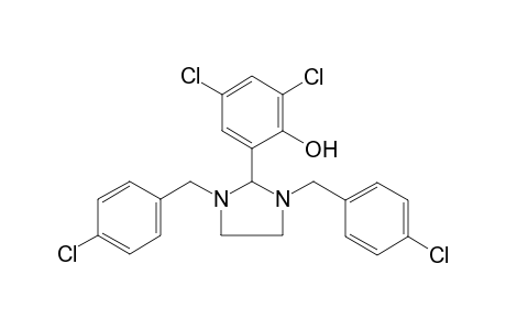 2-[1,3-bis(p-chlorobenzyl)-2-imidazolidinyl]-4,6-dichlorophenol