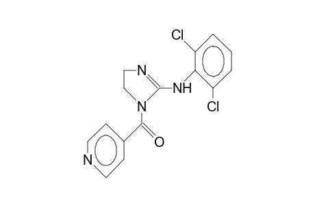 2-(2,6-Dichloro-anilino)-1-(4-pyridinoyl)-imidazoline