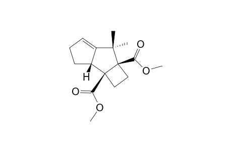 (1R*,7R*,8S*)-1,8-DICARBOMETHOXY-2,2-DIMETHYLTRICYCLO-[6.2.0.0(3,7)]-DEC-3(4)-ENE