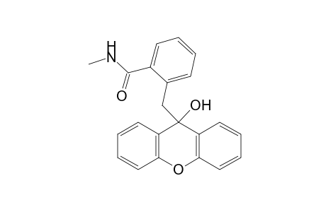 alpha-(9-hydroxyxanthen-9-yl)-N-methyl-o-toluamide