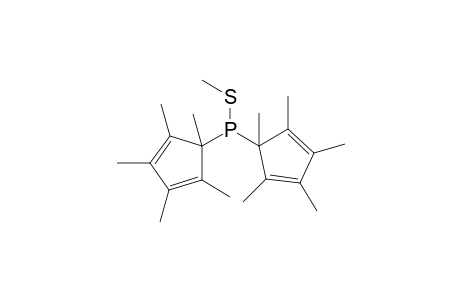 Methylthiobis(1,2,3,4,5-pentamethyl-2,4-cyclopentadien-1-yl)-phosphane