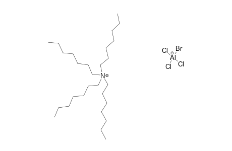 TETRAHEPTYL-AMMONIUM-BROMOTRICHLORO-ALUMINATE;[(C7H15)4N]-[ALCL3BR]