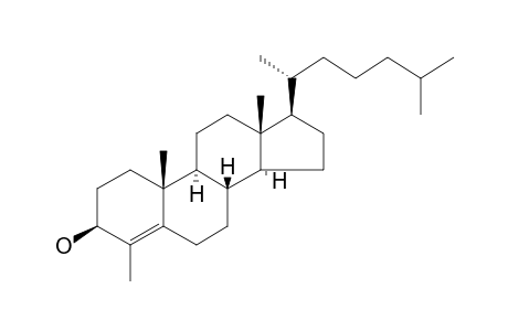 Cholest-4-en-3-ol, 4-methyl-, (3.beta.)-