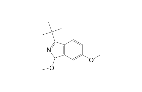 3-tert-butyl-1,6-dimethoxy-1H-isoindole