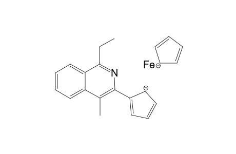 1-Ethyl-3-ferrocenyl-4-methylisoquinoline