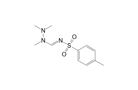 N-(p-tolylsulfonyl)formimidic acid, trimethylhydrazide