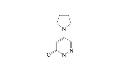 2-METHYL-5-PYRROLIDINO-3(2H)-PYRIDAZINONE