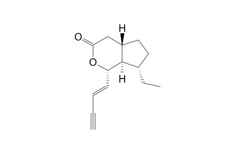 (1S,4aS,7S,7aR)-1-[(E)-but-1-en-3-ynyl]-7-ethyl-4,4a,5,6,7,7a-hexahydro-1H-cyclopenta[c]pyran-3-one