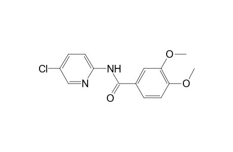 benzamide, N-(5-chloro-2-pyridinyl)-3,4-dimethoxy-