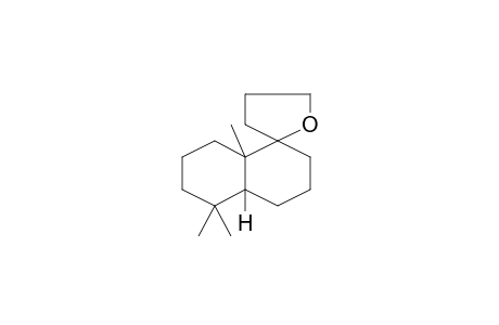 SPIRO[FURAN-2(3H)]1'(2'H)-NAPHTHALENE, DECAHYDRO-5',5',8'A-TRIMETHYL-