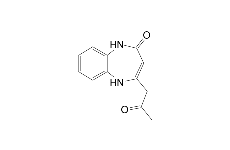2H-1,5-benzodiazepin-2-one, 1,5-dihydro-4-(2-oxopropyl)-