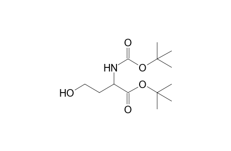 2-(Carboxyamino)-4-hydroxybutyric acid, di-tert-butyl ester