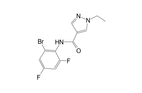 N-(2-bromo-4,6-difluorophenyl)-1-ethyl-1H-pyrazole-4-carboxamide