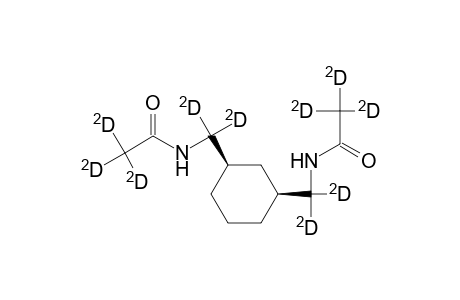 Acetamide-2,2,2-D3, N,N'-[1,3-cyclohexanediylbis(methylene-D2)]bis-, cis-