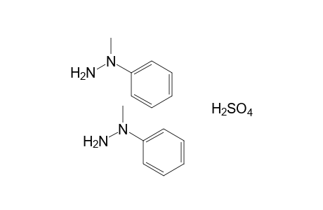 1-methyl-1-phenylhydrazine, sulfate (2:1)
