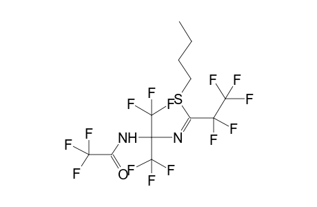 2-PERFLUROPROPANOYLAMINO-2-(1-BUTYLTHIOPENTAFLUOROPROPYLIDENEAMINO)HEXAFLUOROPROPANE