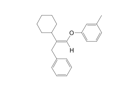 (Z)-1-((2-cyclohexyl-3-phenylprop-1-en-1-yl)oxy)-3-methylbenzene