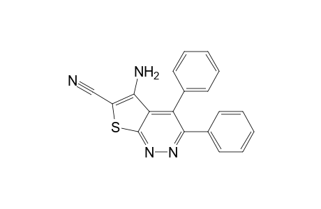 5-Amino-3,4-diphenylthieno[2,3-c]pyridazine-6-carbonitrile