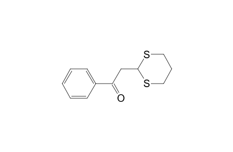 2-(1,3-Dithian-2-yl)-1-phenyl-ethanone