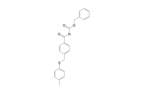 [alpha-(p-tolylthio)-p-toluoyl]carbamic acid, benzyl ester
