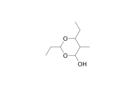 1,3-Dioxan-4-ol, 2,6-diethyl-5-methyl-