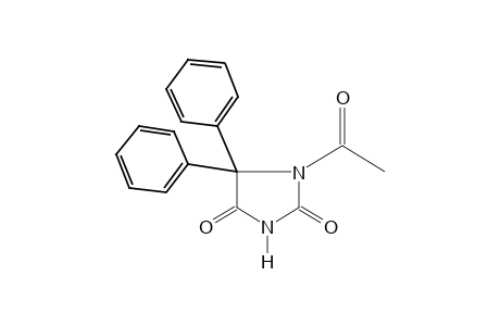 1-acetyl-5,5-diphenylhydantoin