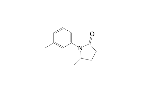 1-(3-Methylphenyl)-5-methylpyrrolidin-2-one