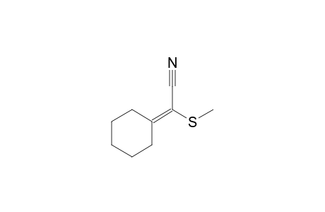 A-(Methylthio)-DELTA1,A-cyclohexanecetonitrile