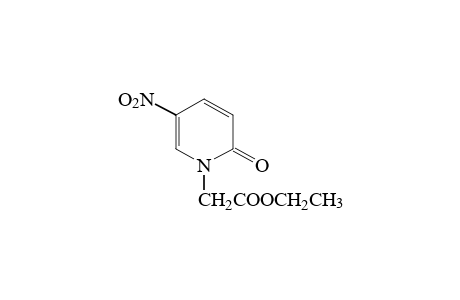 5-nitro-2-oxo-1(2H)-pyridineacetic acid, ethyl ester